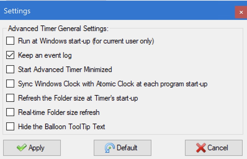 Advanced Timer